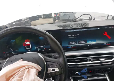 2024 BMW I4 Gran Coupe Edrive35 z USA, uszkodzony, nr VIN WBY43AW04RFS86241